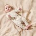 Wilson & Frenchy Whispering Willows Organic Zipsuit w Feet