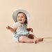 Wilson & Frenchy Ditsy Daisy Organic Denim Sun Hat