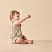 Wilson & Frenchy Little Blossom Organic Crinkle Tie Playsuit