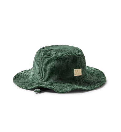 Wilson & Frenchy Moss Green Organic Cord Sun Hat