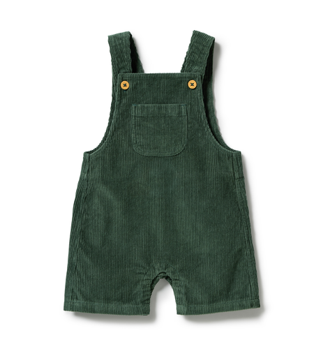 Wilson & Frenchy Moss Green Organic Cord Overall