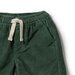 Wilson & Frenchy Moss Green Organic Cord Short
