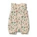 Wilson & Frenchy Sweet Bloom Organic Ruffle Zipsuit