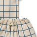 Wilson & Frenchy Bright Blue Check Organic S/S Pyjamas