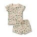 Wilson & Frenchy Sweet Bloom Organic S/S Pyjamas
