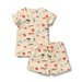 Wilson & Frenchy Deck the Halls Organic Rib S/S Pyjamas