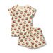 Wilson & Frenchy Little Pudin Organic Rib S/S Pyjamas