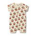 Wilson & Frenchy Little Pudin Organic Rib Boyleg Zipsuit