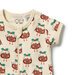 Wilson & Frenchy Little Pudin Organic Rib Boyleg Zipsuit