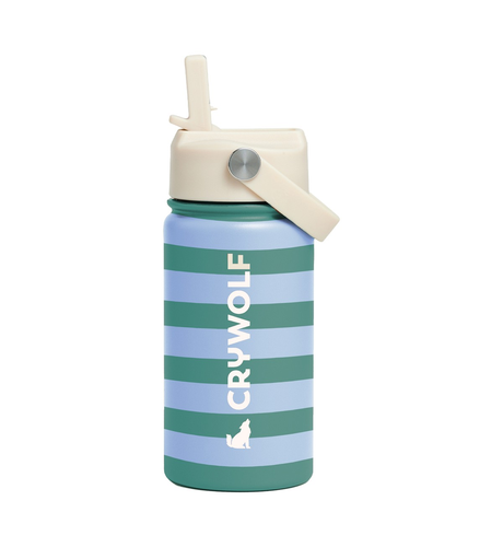 Crywolf Drink Bottle 400ml - Deck Stripe