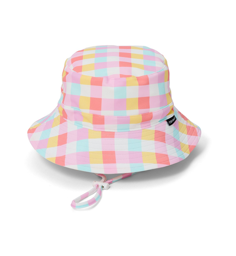 Crywolf Swim Bucket Hat - Pop Gingham