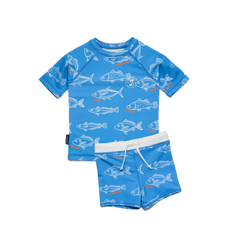 Crywolf Short Sleeve Rash Set - Saltwater
