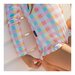 Crywolf Long Sleeve Swimsuit - Pop Gingham