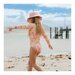 Crywolf Long Sleeve Swimsuit - Hibiscus Daze