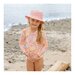 Crywolf Long Sleeve Swimsuit - Hibiscus Daze