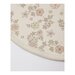 Quincy Mae Jersey Snap Bib 2 Pk - Floral Vine/Dusty Rose