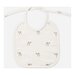 Quincy Mae Woven Tie Bib - Moose