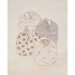 Quincy Mae Woven Tie Bib - Winter Berry