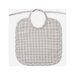 Quincy Mae Woven Tie Bib - Blue Gingham Cloud