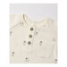 Quincy Mae Short Sleeve Jumpsuit Sheep - Ivory