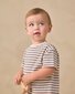 Quincy Mae Boxy Tee - Vintage Stripe