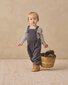 Quincy Mae Baby Overall - Midnight