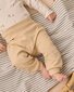 Quincy Mae Side Snap Bodysuit + Pant Set - Pears