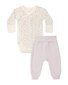 Quincy Mae Side Snap Bodysuit + Pant Set - Floret