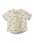 Nature Baby S/S Caravan Shirt Muslin - Row Boats Print