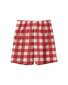 Nature Baby Shortie Pyjama Set - Red Crispin Check