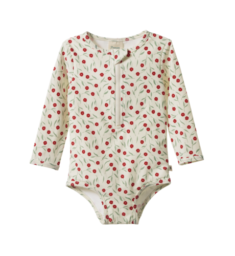 Nature Baby One Piece Bathing Swimsuit - Joiette Print