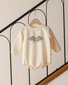Quincy Mae Crewneck Bubble Romper - Baby Bat