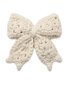 Quincy Mae Crochet Bow - Natural