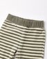 Quincy Mae Velour Relaxed Sweatpant - Spruce Stripe