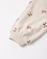 Quincy Mae Velour Relaxed Sweatpant - Red Bows
