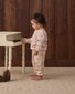 Quincy Mae Velour Relaxed Sweatshirt - Red Bows