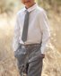 Noralee Skinny Tie - Eucalyptus