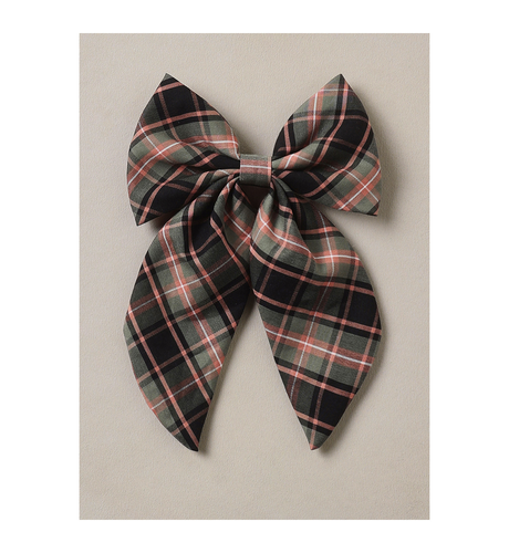 Noralee Everly Bow - Tartan