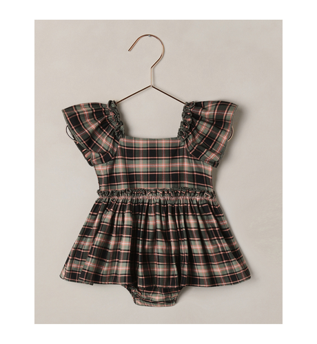 Noralee Margot Romper - Tartan