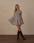 Rylee + Cru Teen Emily Dress - Slate Floral Ivory