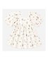 Rylee + Cru Brea Dress - Holiday Mouse Ivory