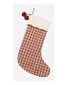 Rylee + Cru Noel Stocking - Ruby Plaid