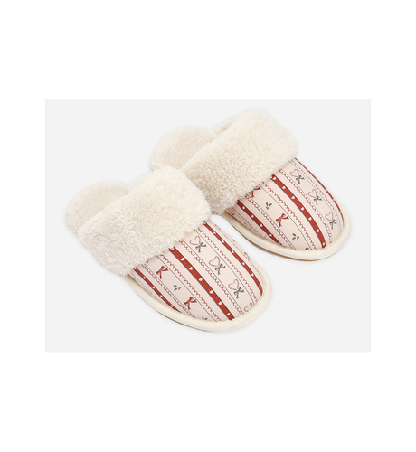 Rylee + Cru Slippers - Candy Cane Lane Antique