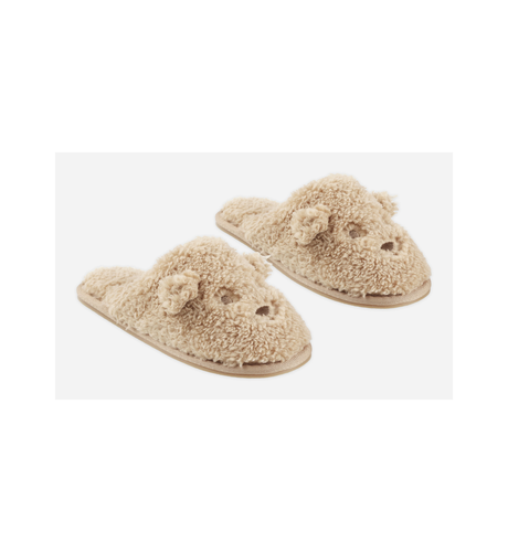 Rylee + Cru Slippers - Teddy Bear Toffee