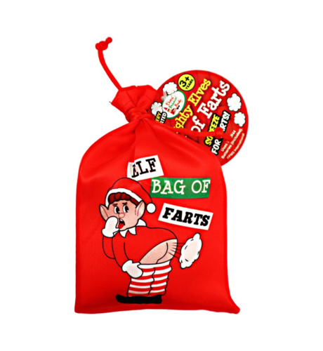 Xmas Naughty Elf Bag of Farts