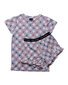 Hello Stranger Summer PJs - White Marle Floral