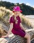 Hello Stranger Bucket Hat - Fuchsia