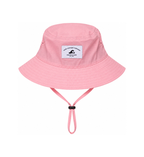 Hello Stranger Bucket Hat - Light Pink