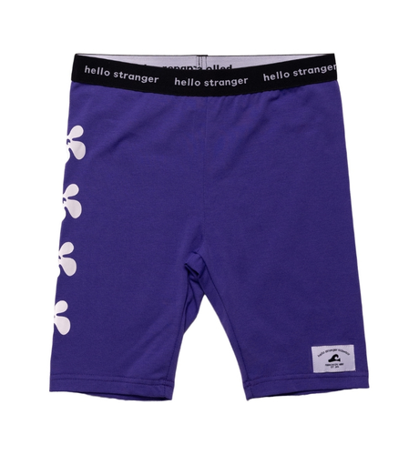 Hello Stranger Bike Tights - Purple