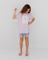 Hello Stranger Holiday Vibes Bailey Tee - Lilac